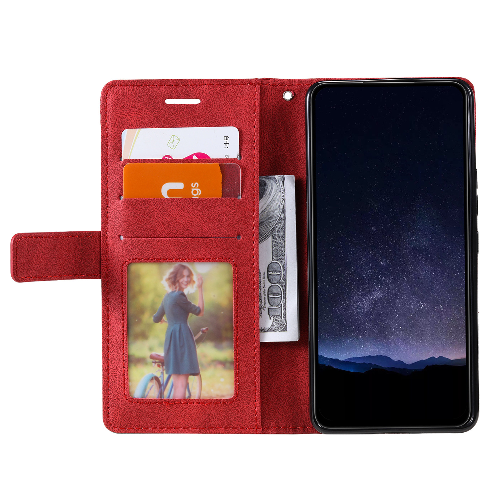 luxury Leather Stand Business Phone Holster Case For Samsung Galaxy A55 A35 A25 A15 