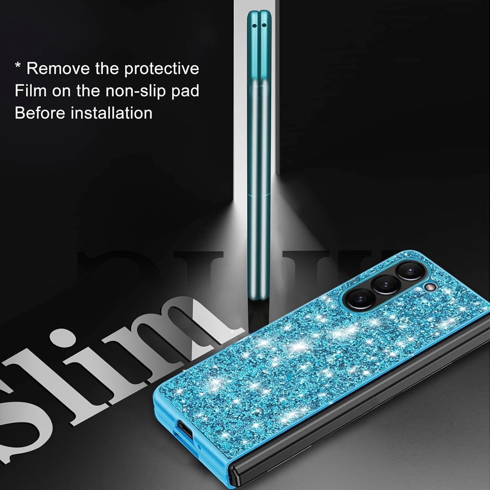 Luxury Glitter Plating Bling Case For Samsung Galaxy Z Fold 6 5 4 3