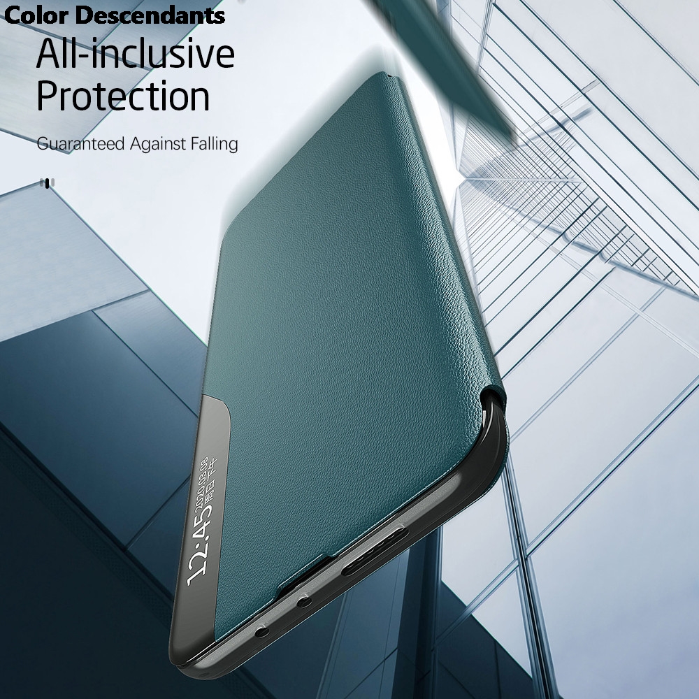 Smart View Flip Leather Phone Case For Samsung Galaxy A51 A71