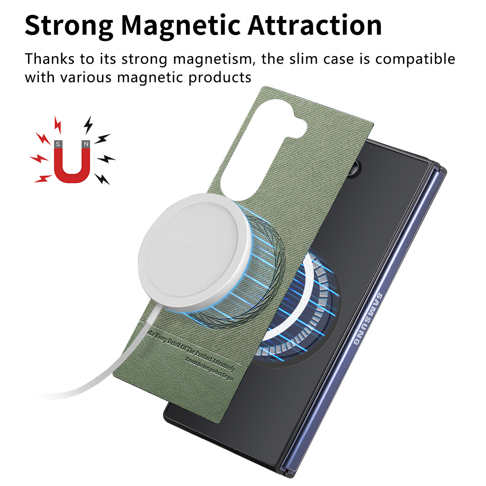 New Upgrade Luxury Magnetic Phone Case For Samsung Galaxy Z Fold 6