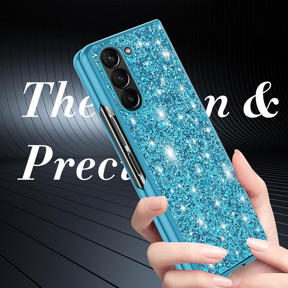 Luxury Glitter Plating Bling Case For Samsung Galaxy Z Fold 6 5 4 3