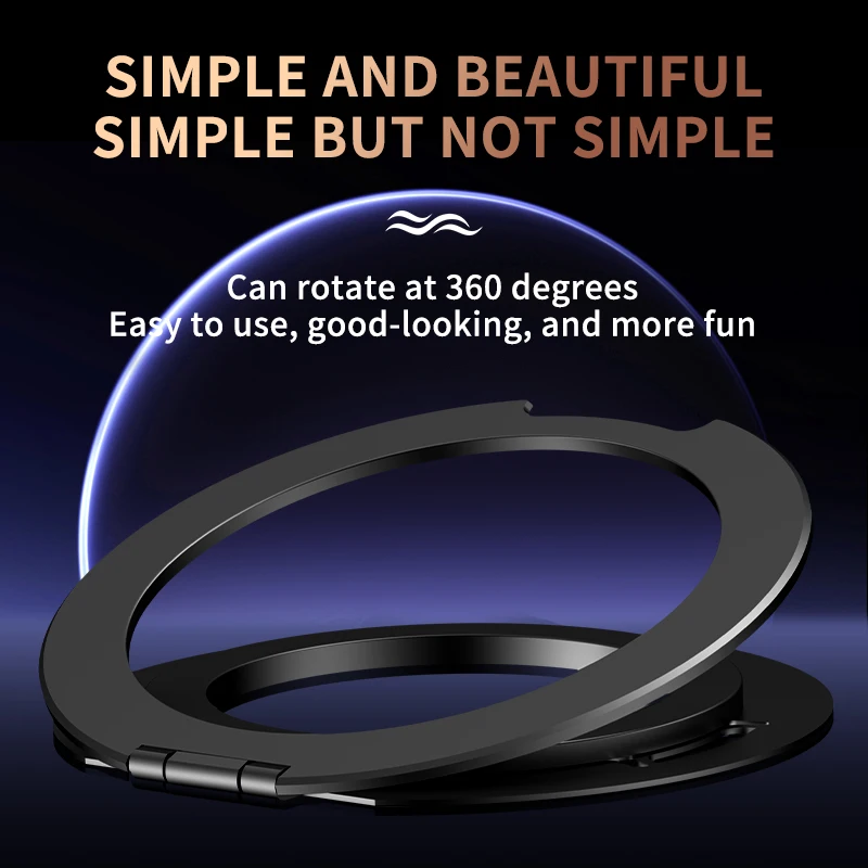 Ultra Thin Matte Carbon Fiber Wireless Charging Magnetic Ring for Samsung Galaxy S24 S23 S22 S21 Series