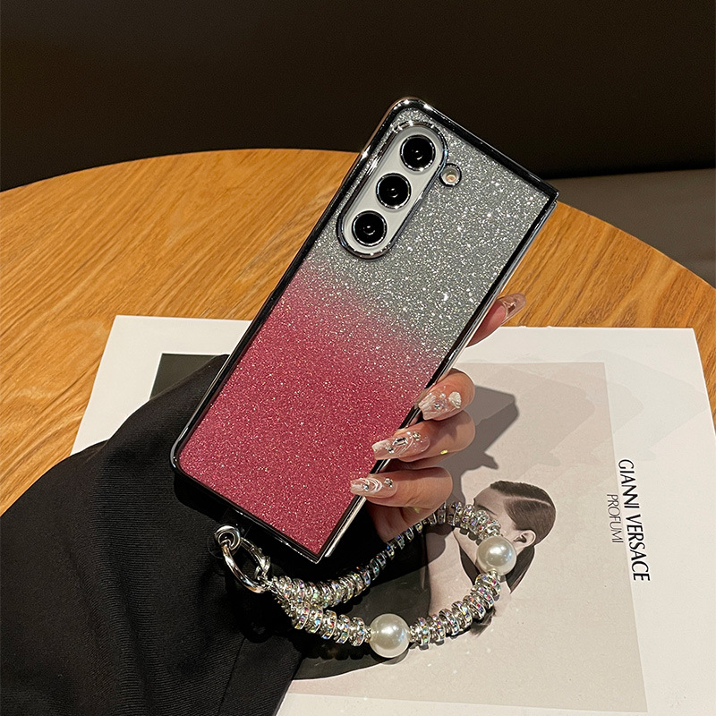 Luxury Gradient Glitter Phone Case For Samsung Galaxy Z Fold 6/5/4/3