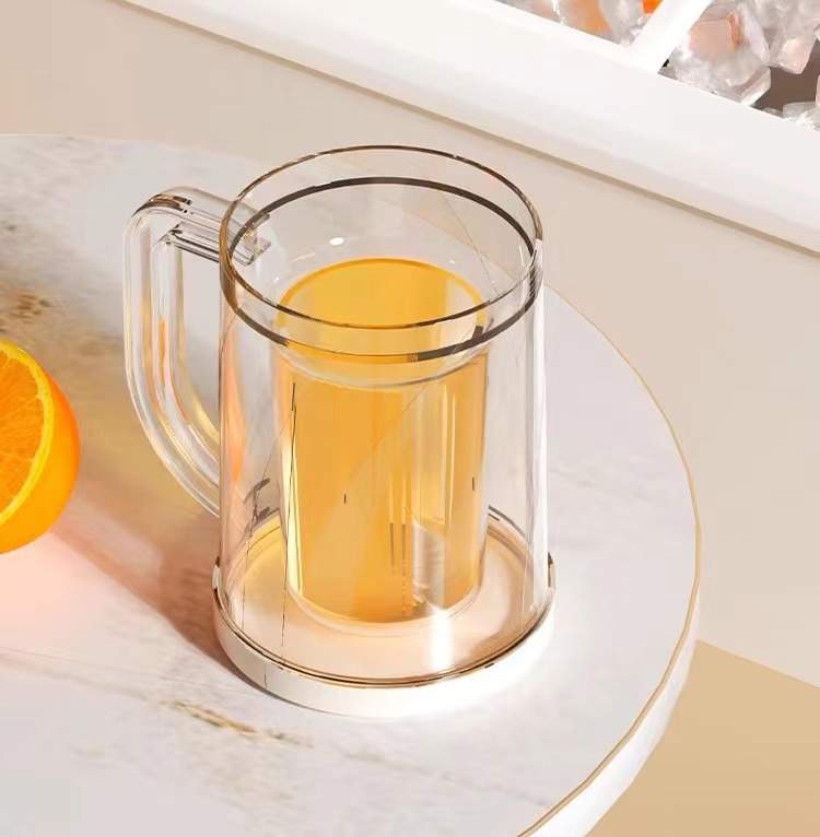 Double Layer Ice Cold Drink Cup