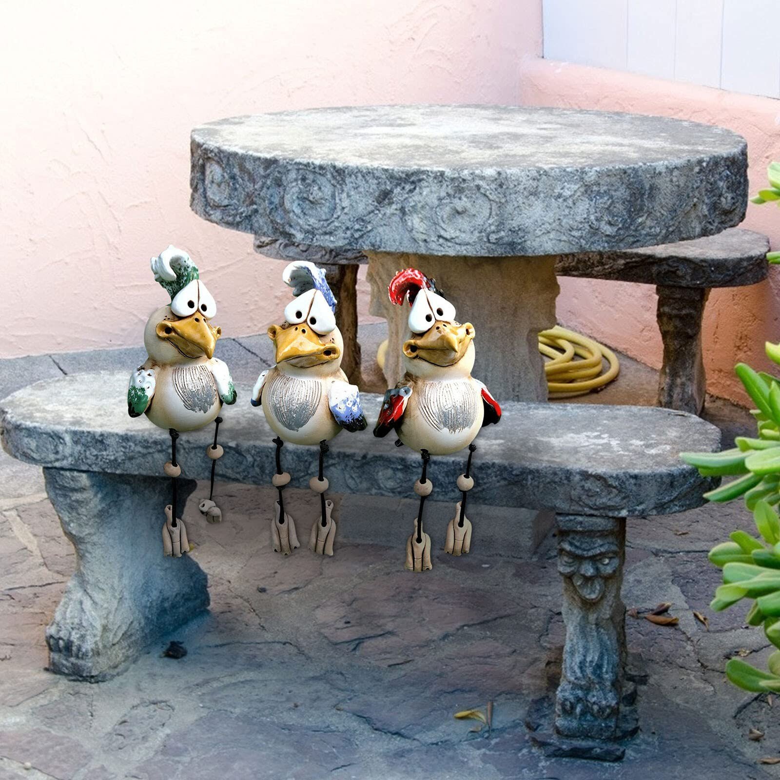 Garden Dumb Chicken Decoration