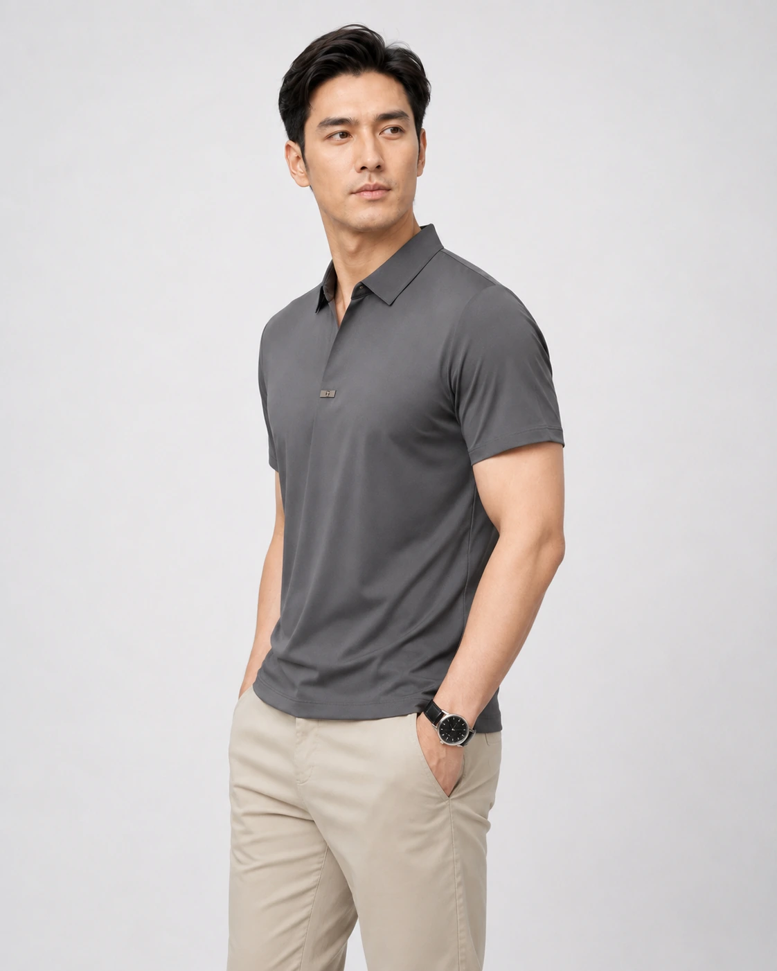 Men's Seamless Luxe Performance Polo