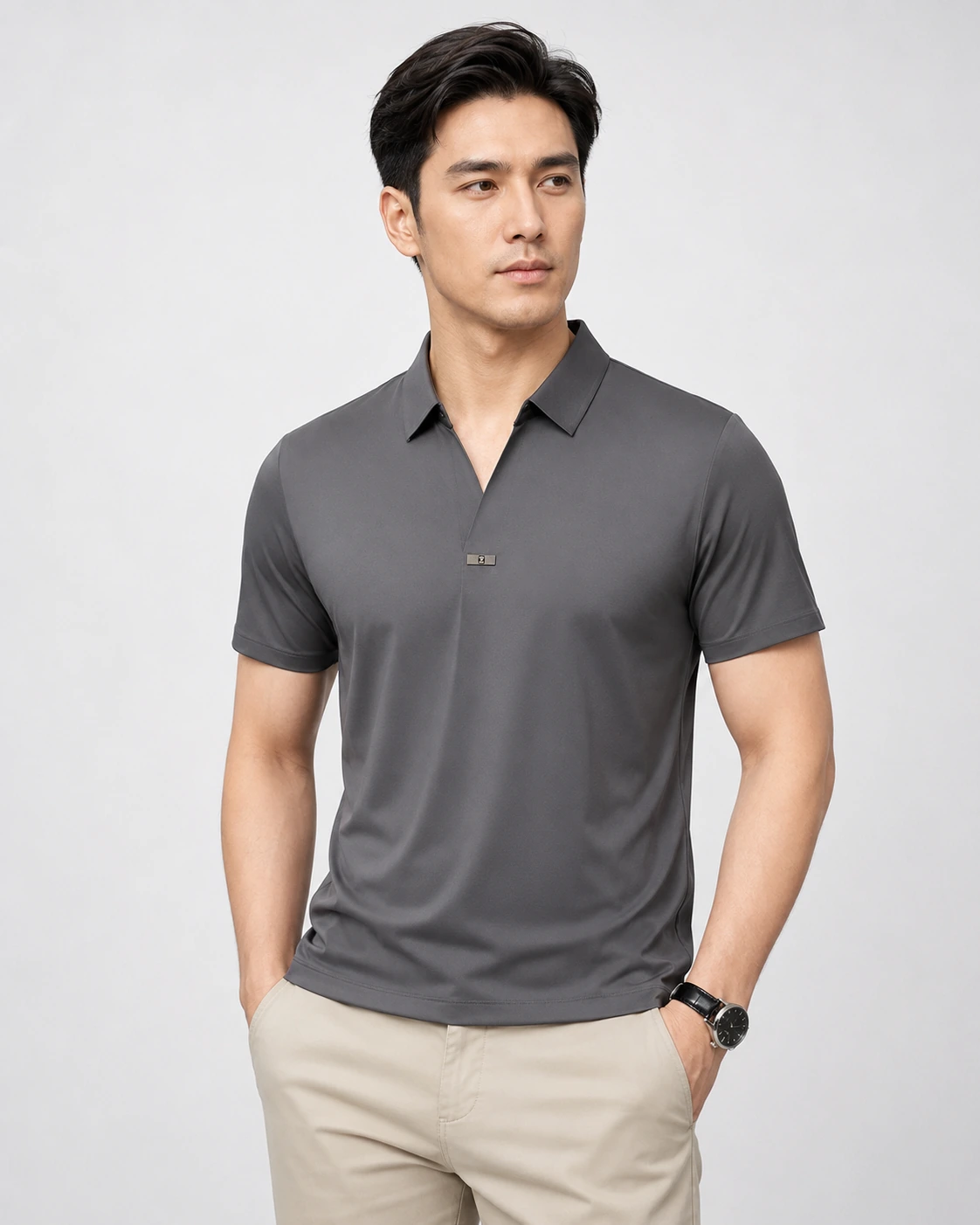 Men's Seamless Luxe Performance Polo