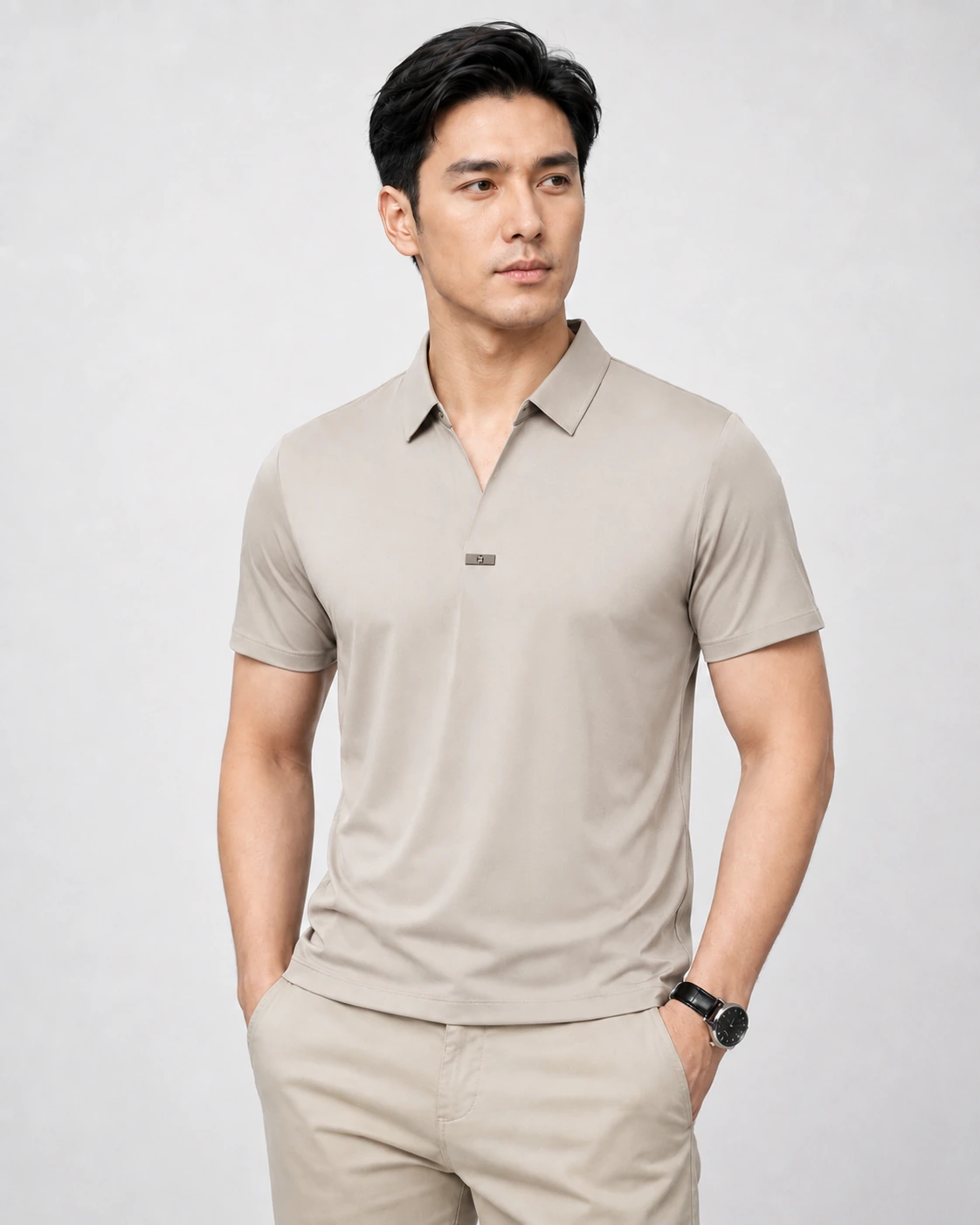 Men's Seamless Luxe Performance Polo