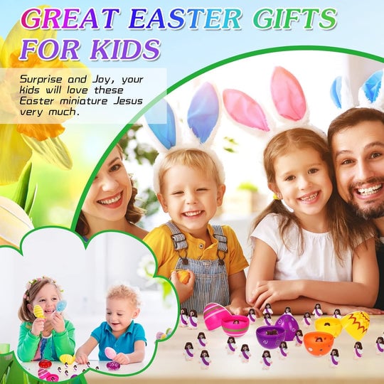 Mini Jesus Figurine Easter Decorations - coverfrot
