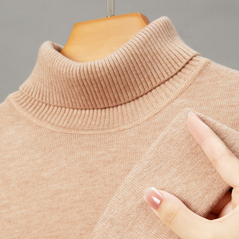 Men's Solid Color Premium Cashmere Sweater