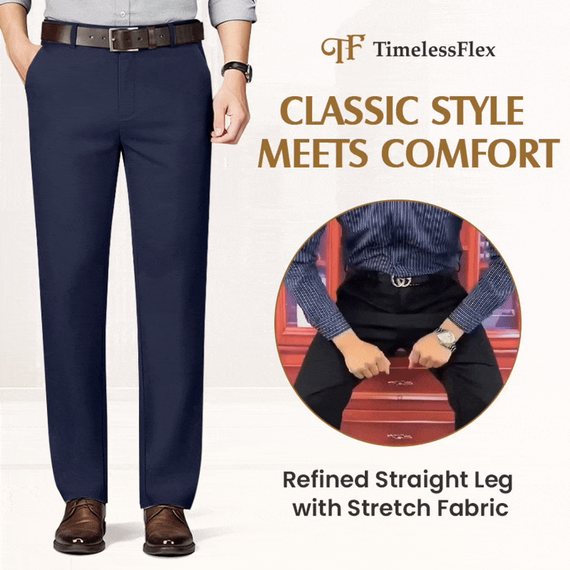 TimelessFlex - CHRISTMAS SALE 70% OFF | Men's High Stretch Straight Fit Pants
