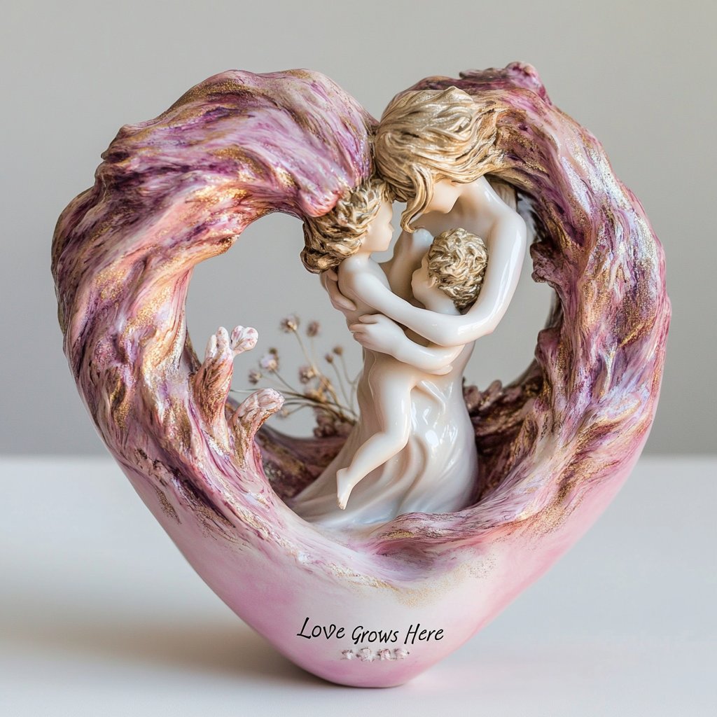 💞Heartwarming Mother & Child Figurine