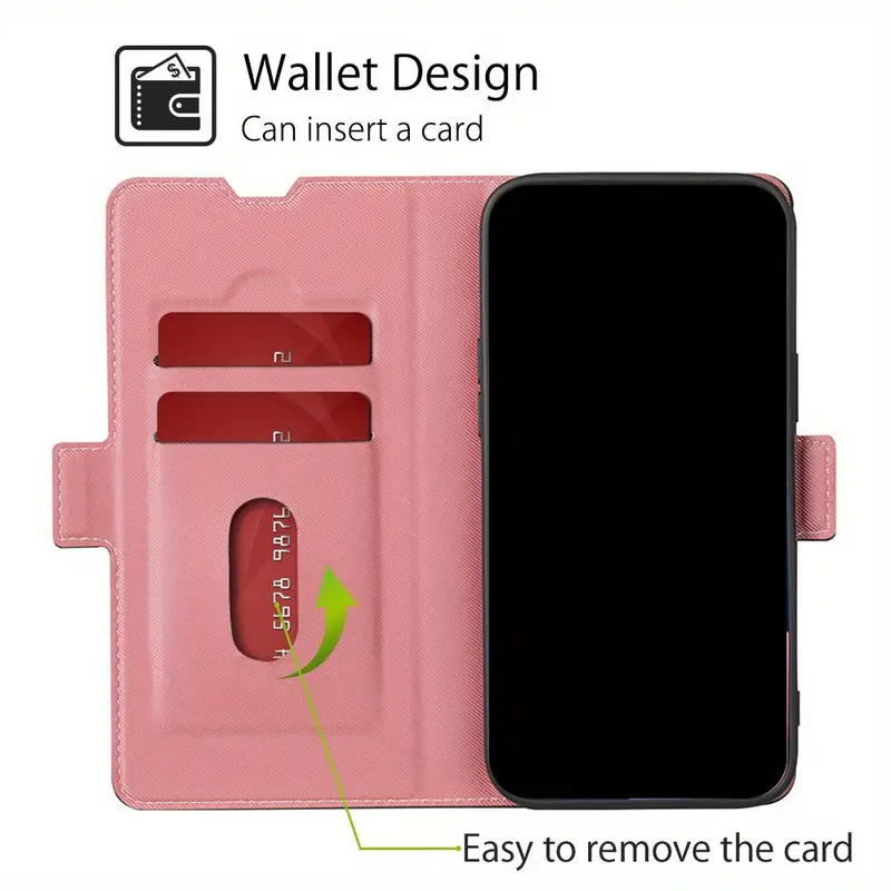 Magnet Buckles Card Holder Bracket Phone Case for Samsung Galaxy S24 S23 S22