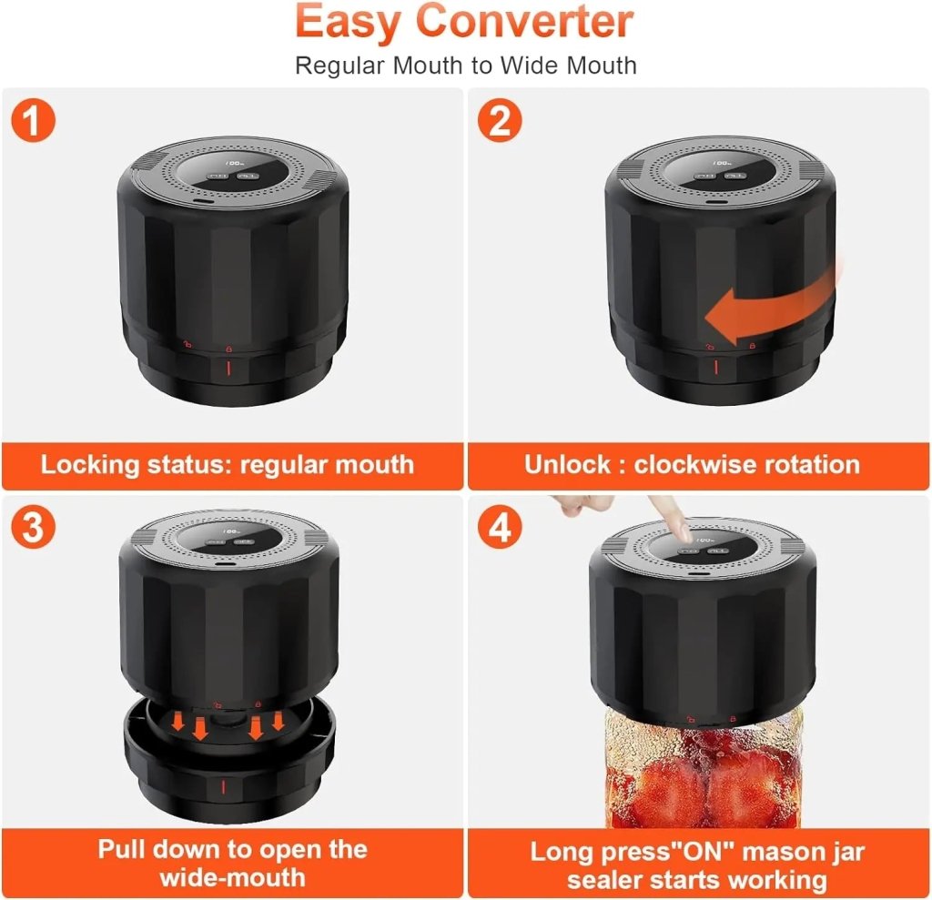 🔥Electric Vacuum Sealer For Mason Jars