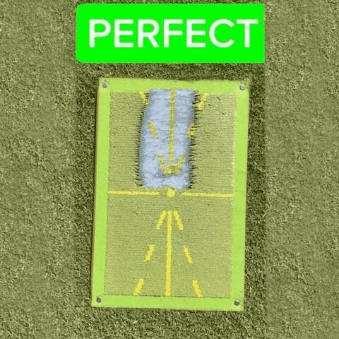 ⛳Golf Training Mat for Swing Detection Batting
