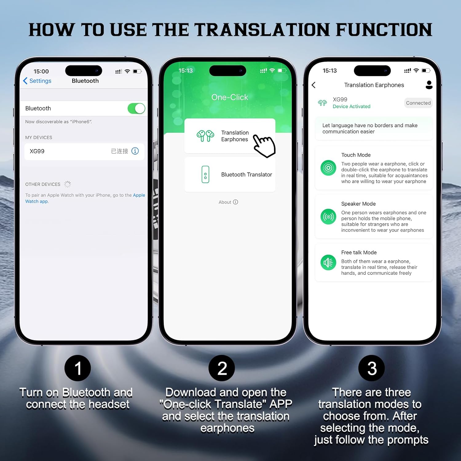 2025 Early Bird-XG99 Pro Instant Ai Translation Headphones