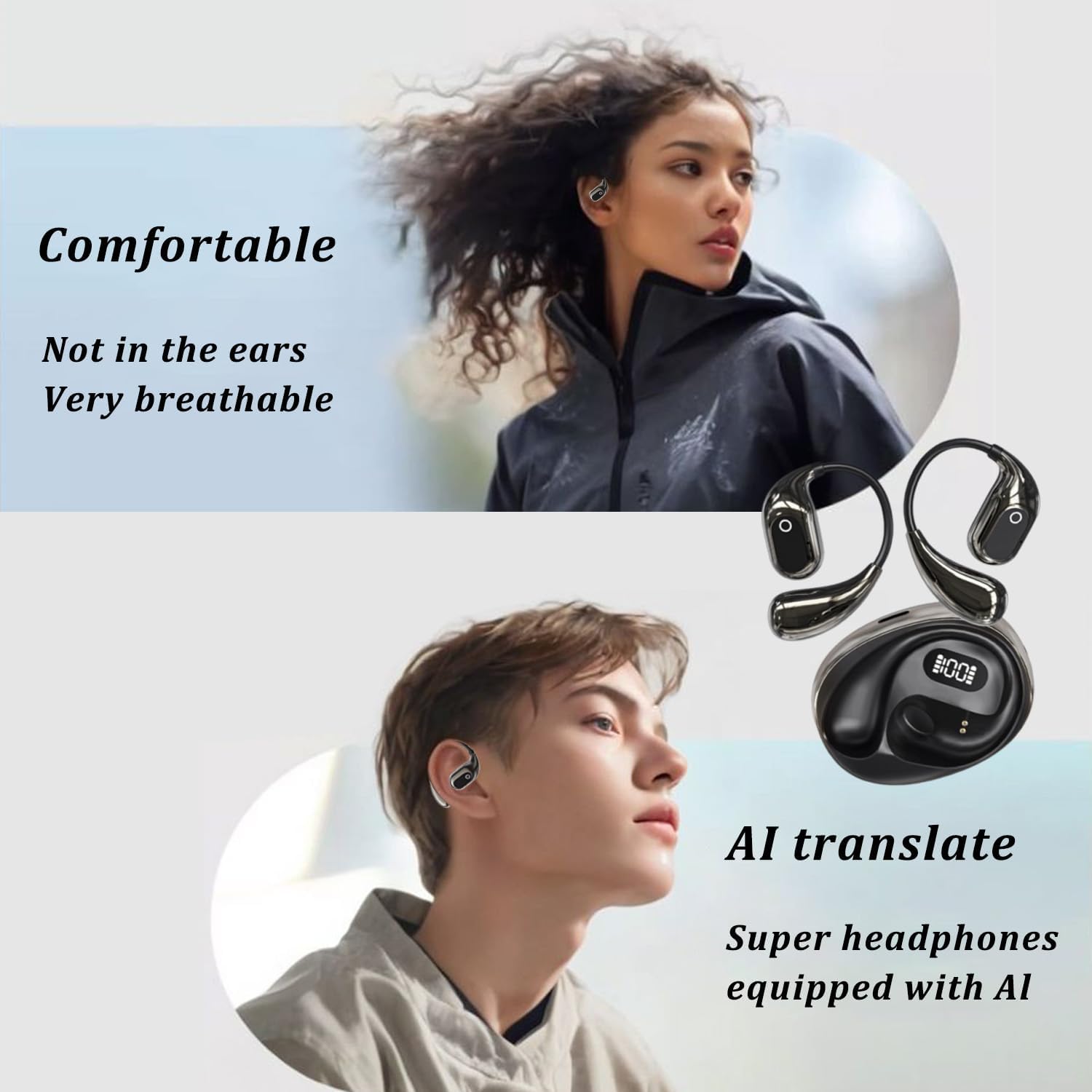 2025 Early Bird-XG99 Pro Instant Ai Translation Headphones