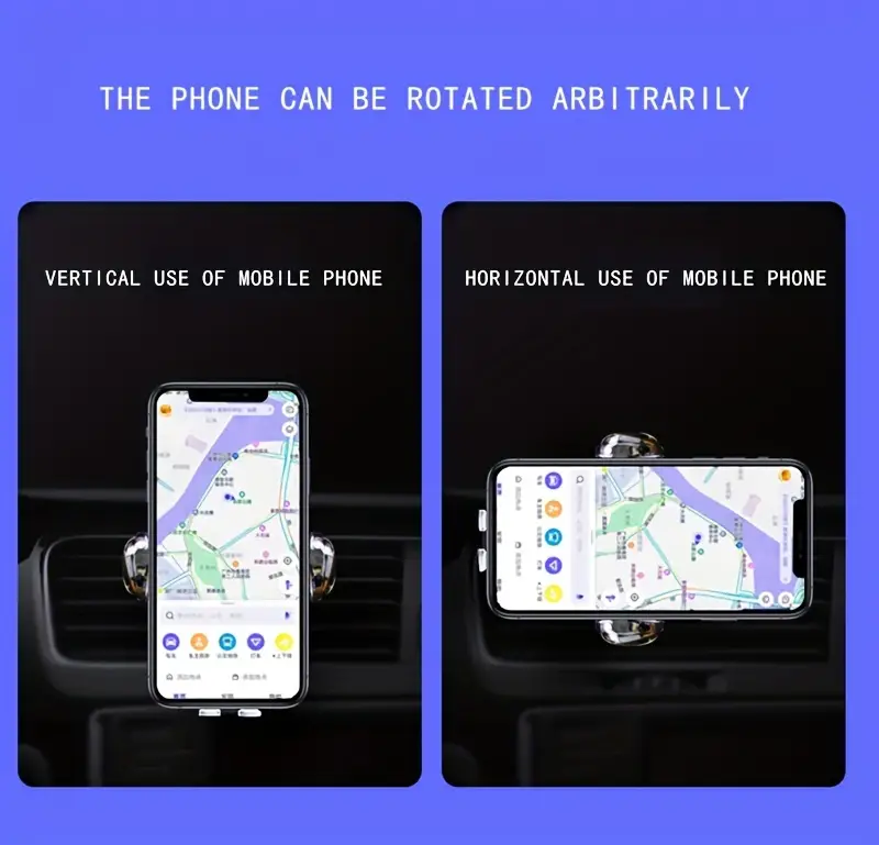 wireless car charger   15w     clamping car charger phone holder details 6