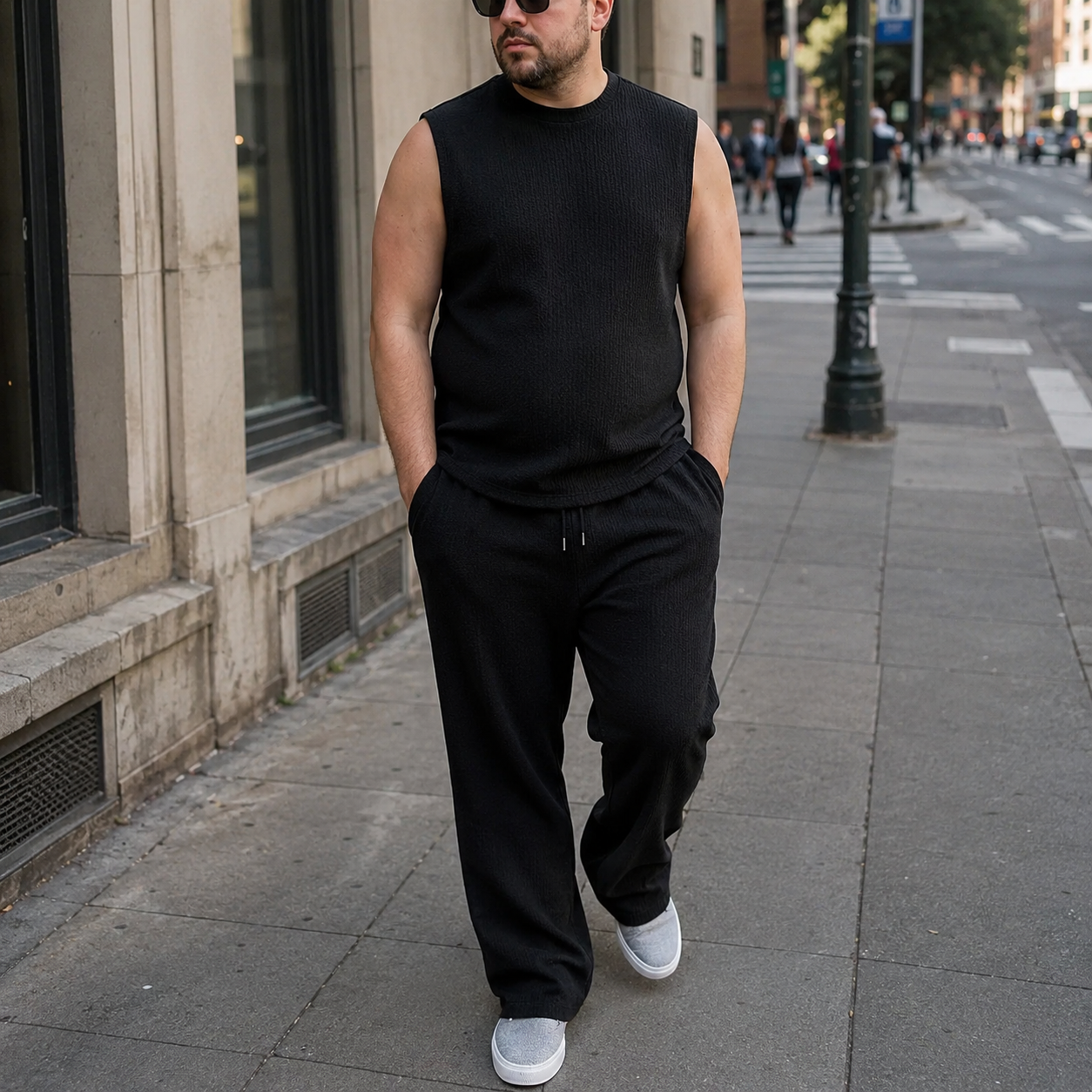 Sleeveless Lounge Set