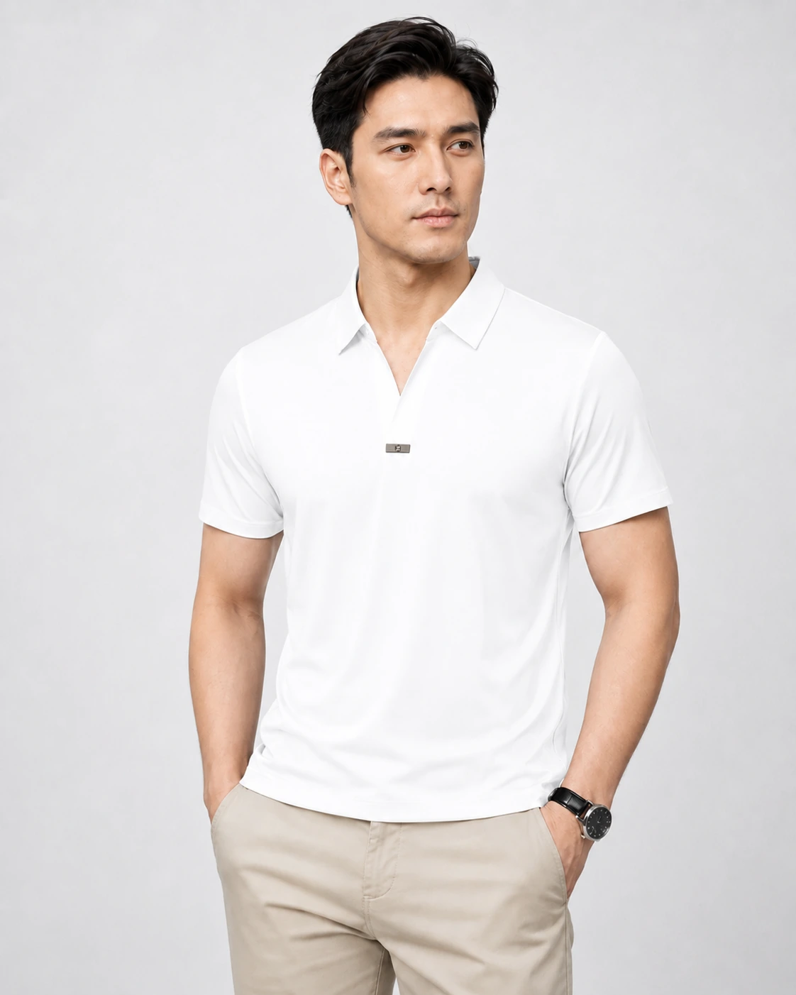 Men's Seamless Luxe Performance Polo