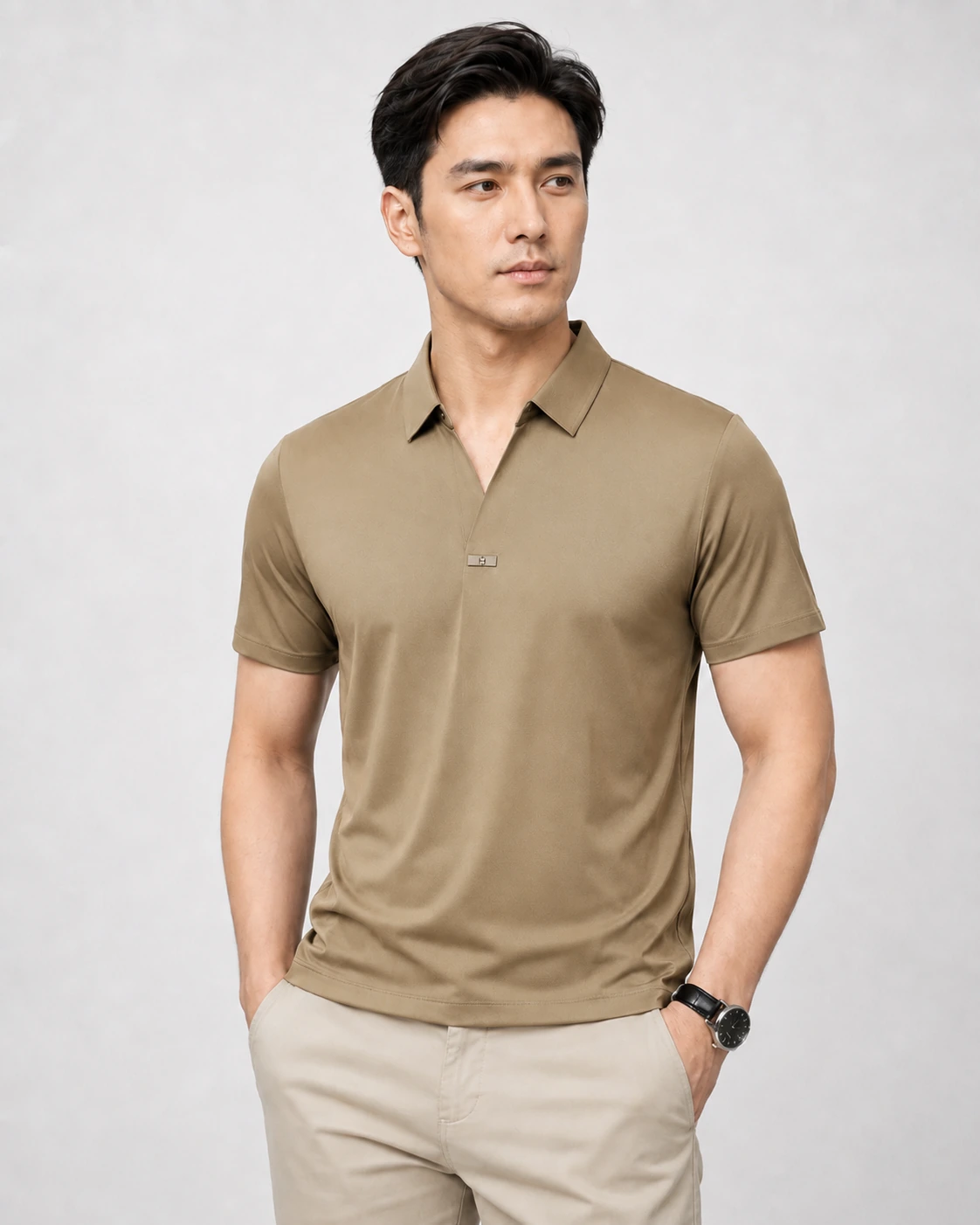 Men's Seamless Luxe Performance Polo