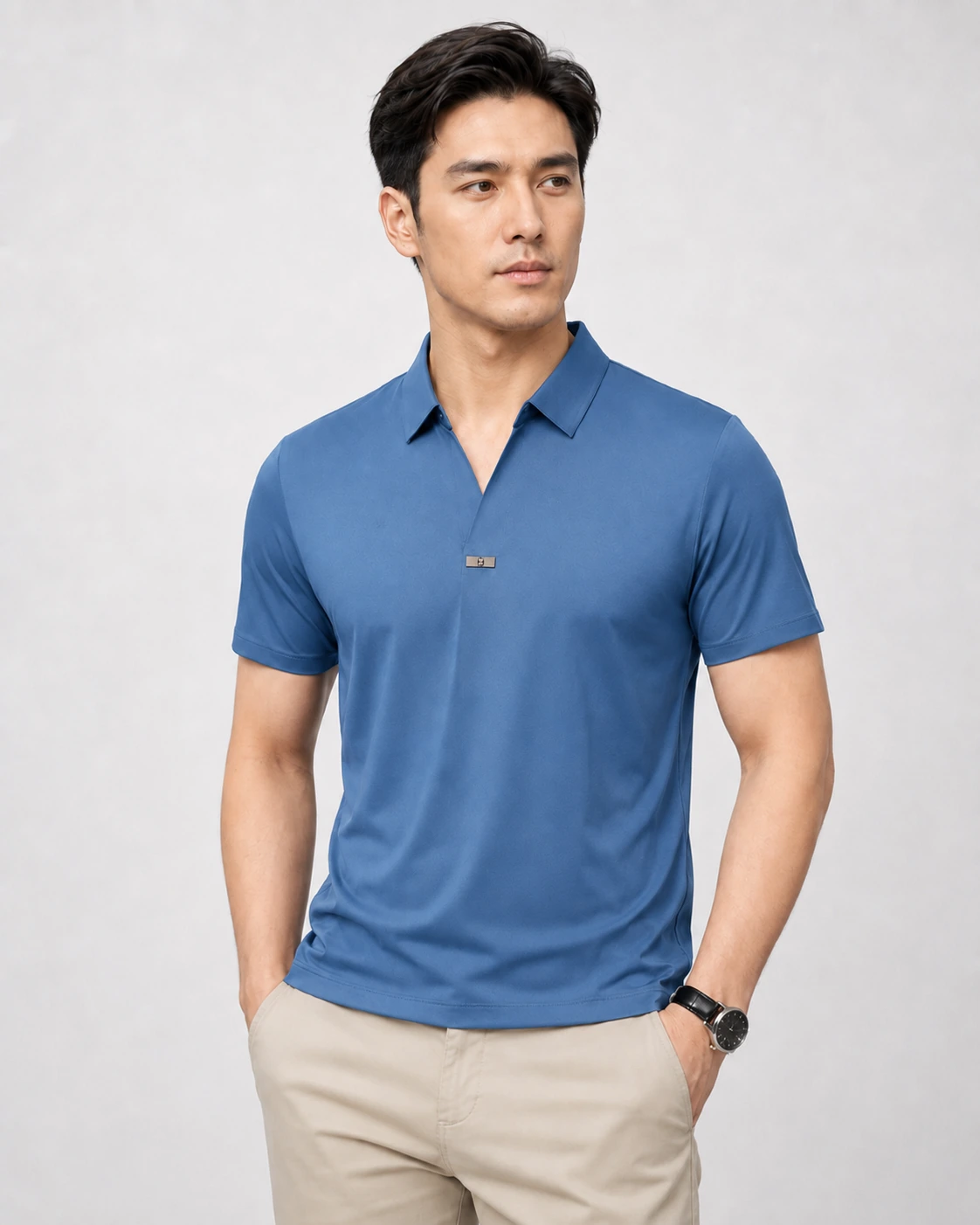 Men's Seamless Luxe Performance Polo