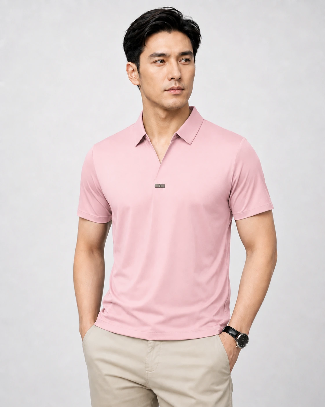 Men's Seamless Luxe Performance Polo