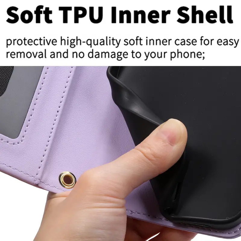 pu leather flip case for google pixel 8 7 pro 8a 7a 6a lanyard wallet card slot magnetic stand phone bag cover details 11