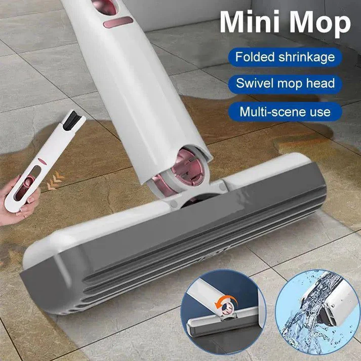 🎁Hot Sale🎉Foldable Hand-Washable Mini Mop