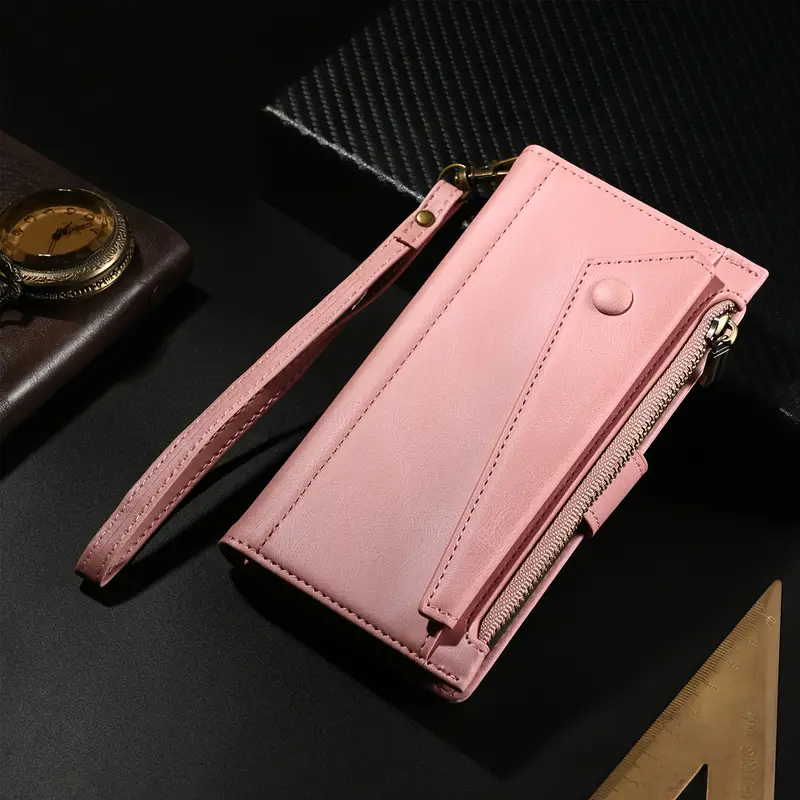 for samsung galaxy s24 s24plus s24ultra s23 s23plus s23ultra s23fe 5g s22 s22plus s22ultra s21 s21plus s21ultra s21fe a55 5g note20 note20uitra phone wallet case pu leather wallet case with credit card slot holder coin pocket phone flip case details 7