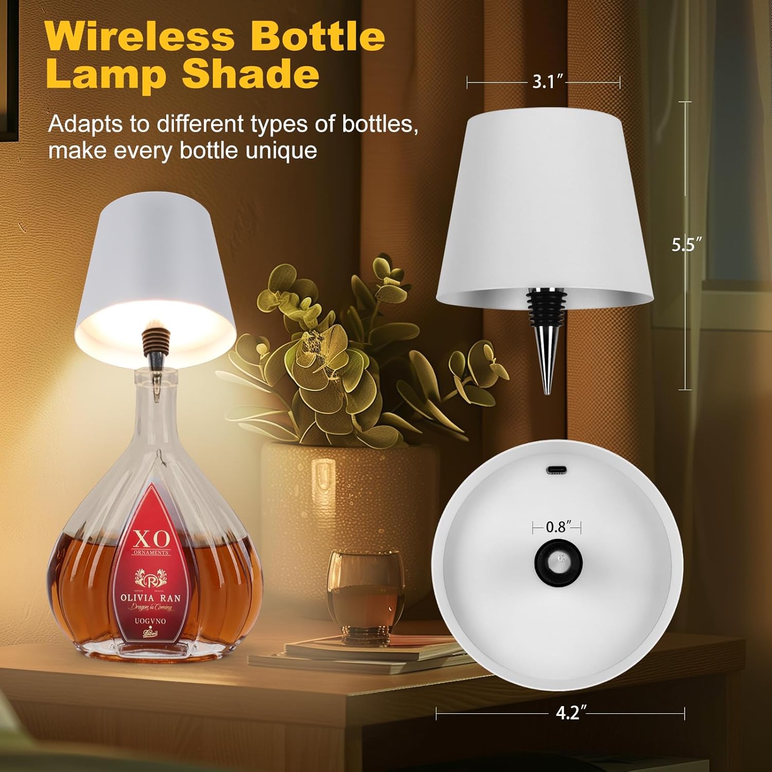 🔥Early Black Friday Deals 50% Off - Wireless Bottle Lamp