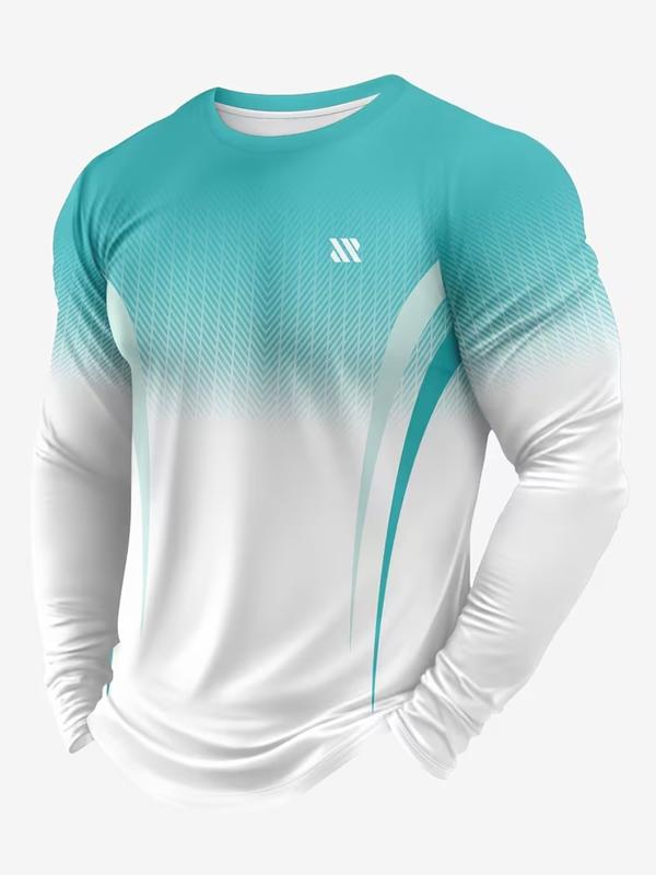 Men's Long Sleeve Gym Training Shirt