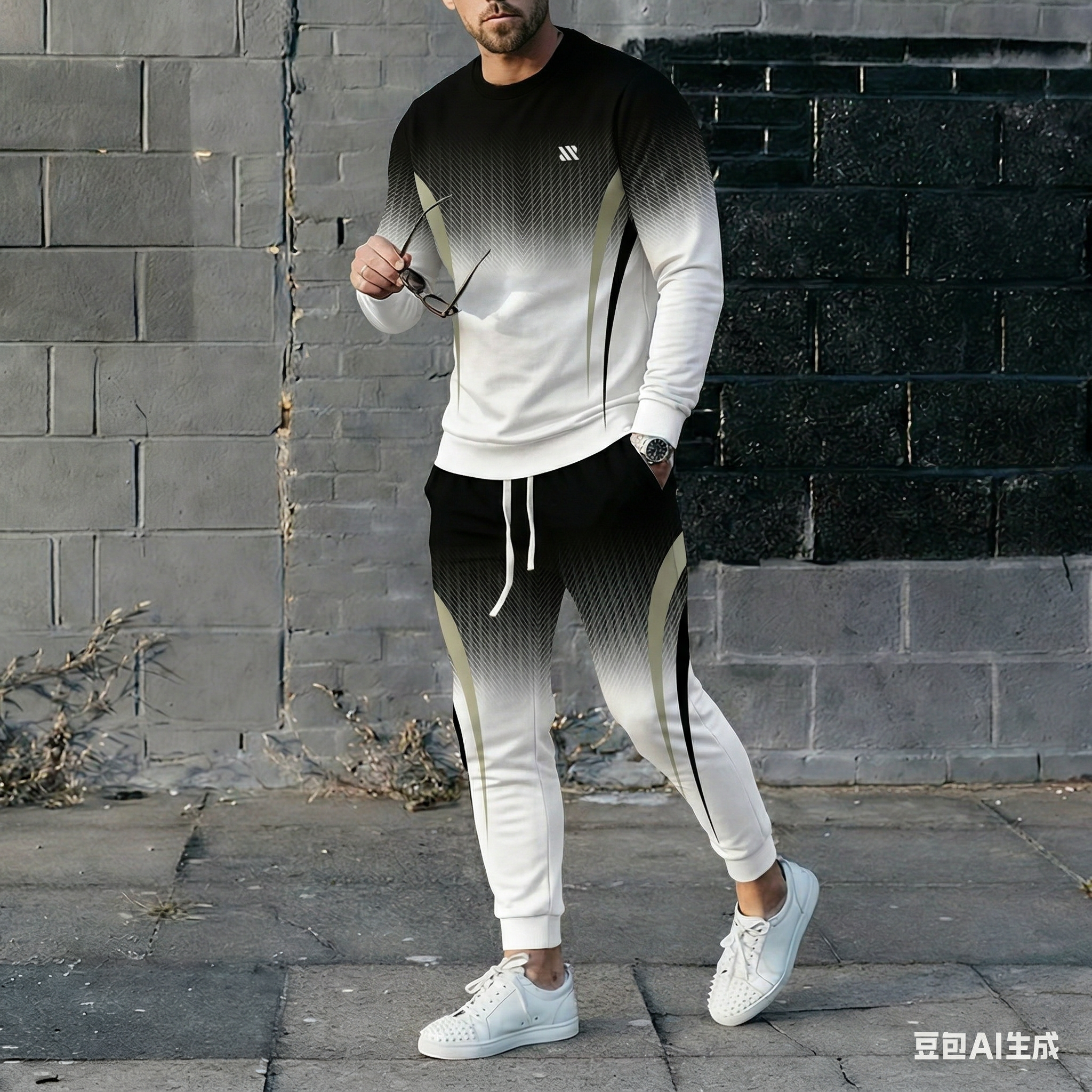 Men's Long Sleeve Gym Training Shirt