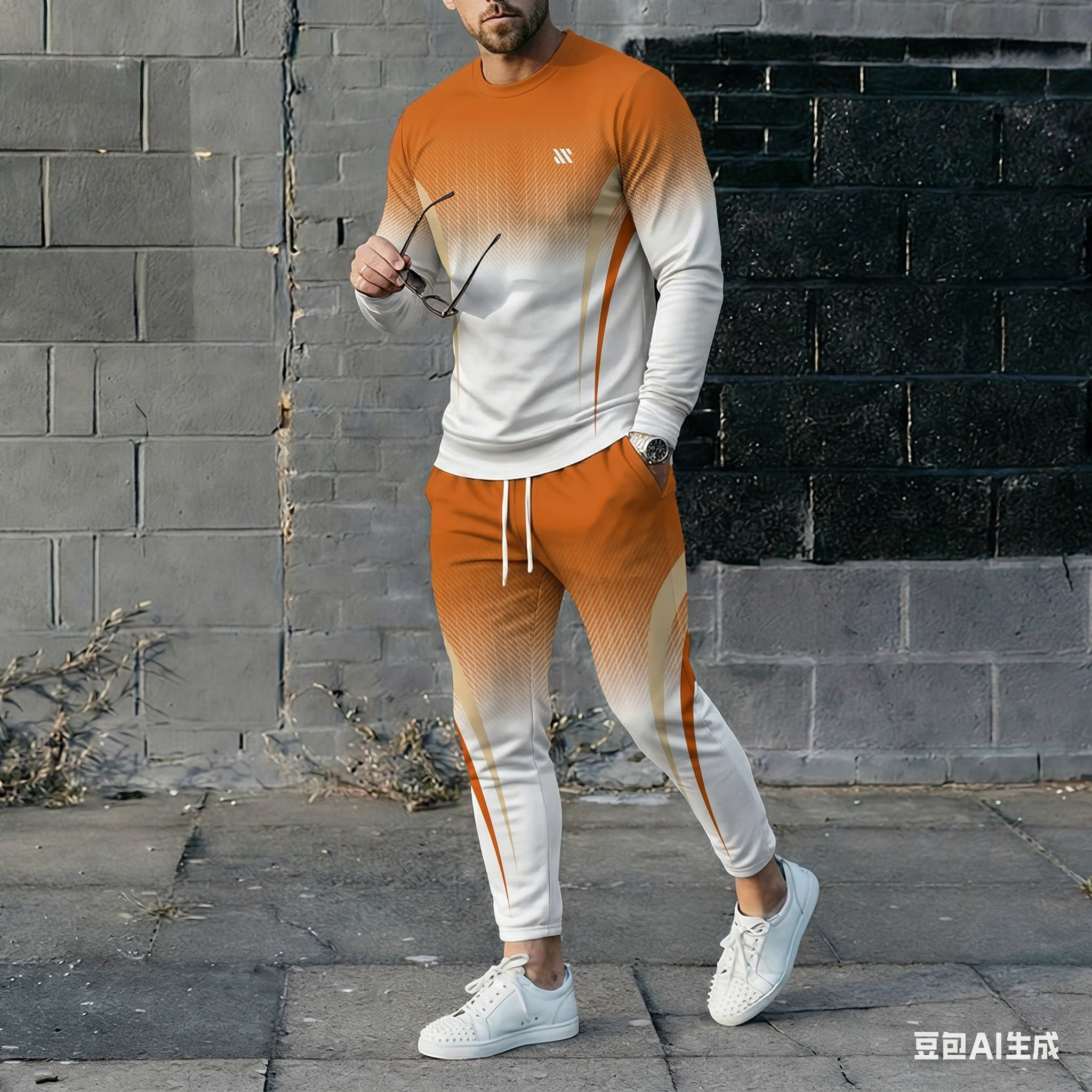 Men's Long Sleeve Gym Training Shirt