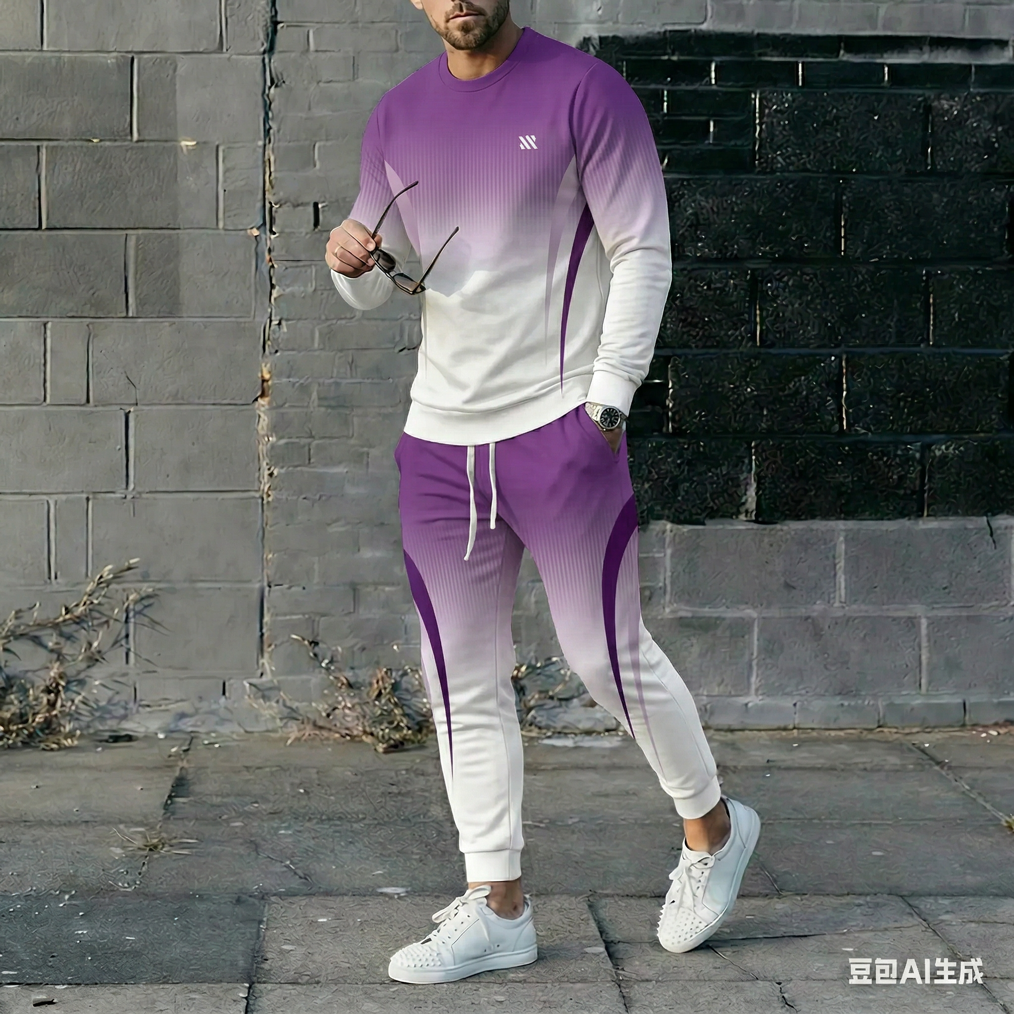 Men's Long Sleeve Gym Training Shirt