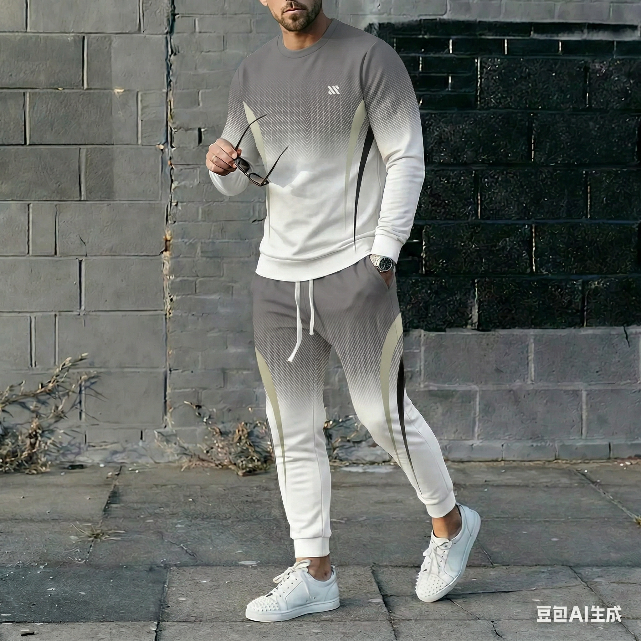 Men's Long Sleeve Gym Training Shirt