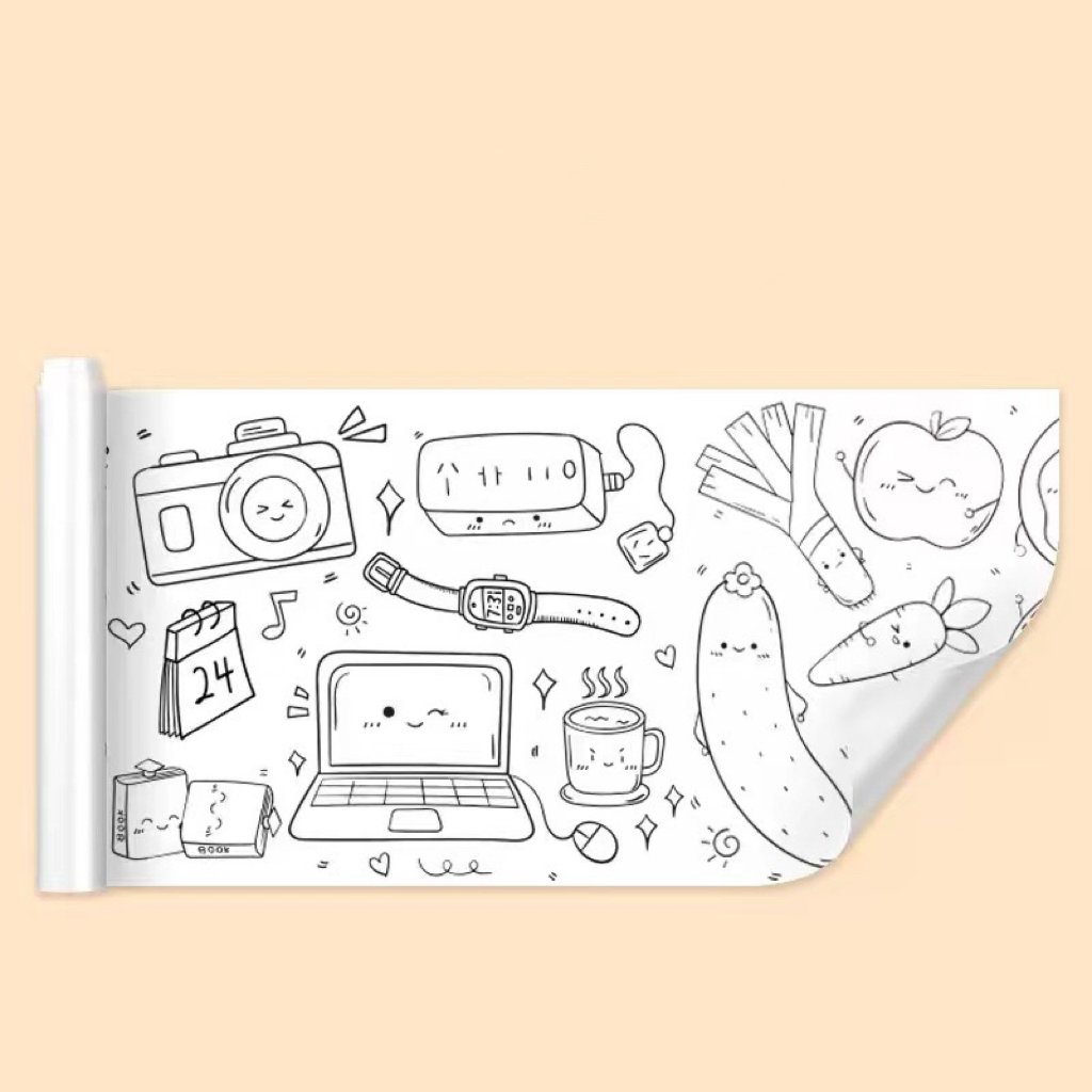Children's Drawing Roll