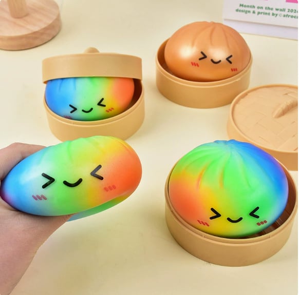 "My secret Bun" Fidget Toy