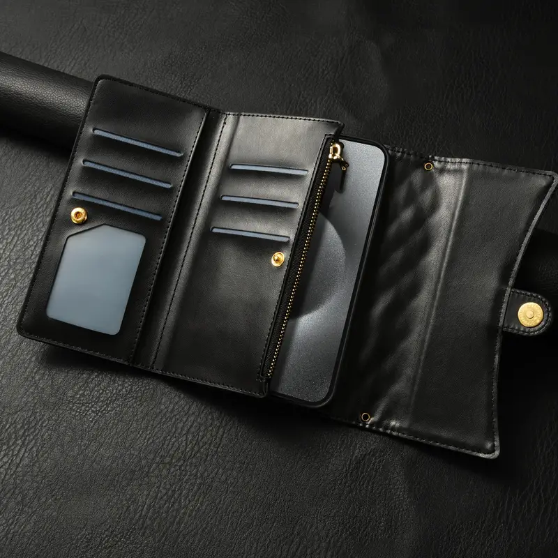crossbody fashion faux leather mobile phone case wallet card holder for samsung galaxy s24 s23 s22 s21 s20 ultra s24 s23 s22 s21 s20 s23 fe details 5