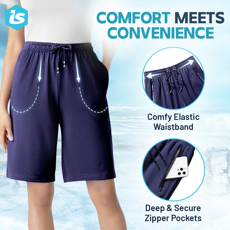 Icy Shorts - Last day 80% OFF - Unisex Ice Silk Stretch Quick-Dry Shorts