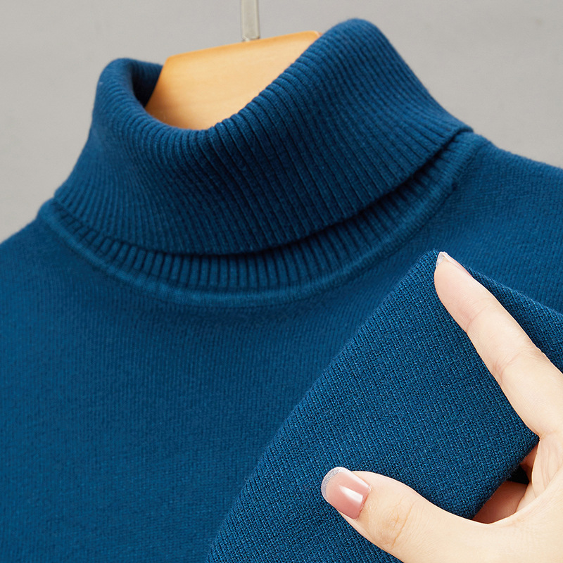 Men's Solid Color Premium Cashmere Sweater