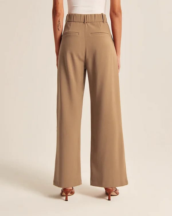 Last Day 49%OFF - HIGH WAIST TAILORED WIDE LEG PANTS - Buy 2 Get Extra 10% OFF & FREE SHIPPING
