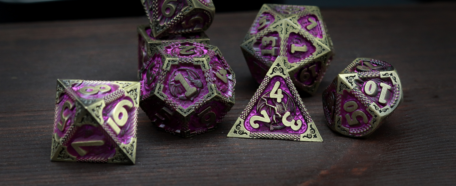 metal dice