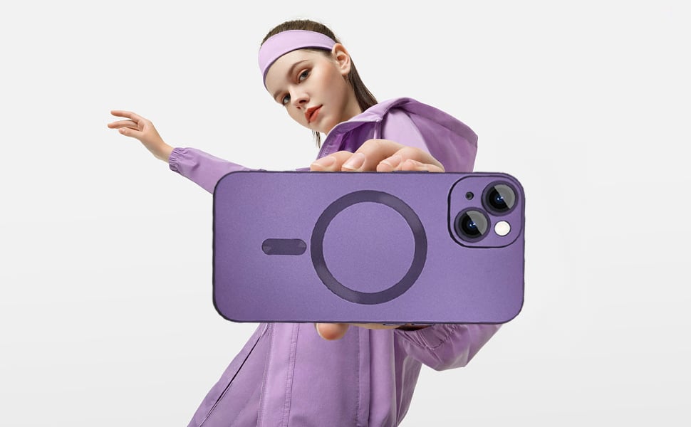 ankofave Magnetic case for iPhone Phone Case 15 Plus for Women