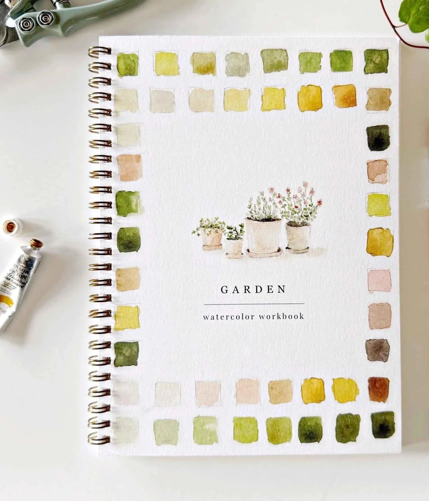 🖼️Beginner-Friendly💕 Watercolor Workbook