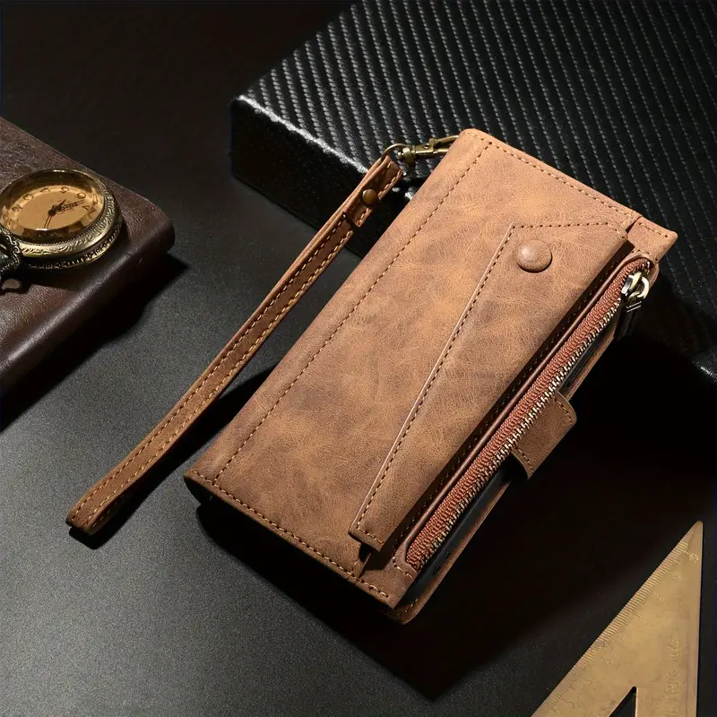 for samsung galaxy s24 s24plus s24ultra s23 s23plus s23ultra s23fe 5g s22 s22plus s22ultra s21 s21plus s21ultra s21fe a55 5g note20 note20uitra phone wallet case pu leather wallet case with credit card slot holder coin pocket phone flip case details 1