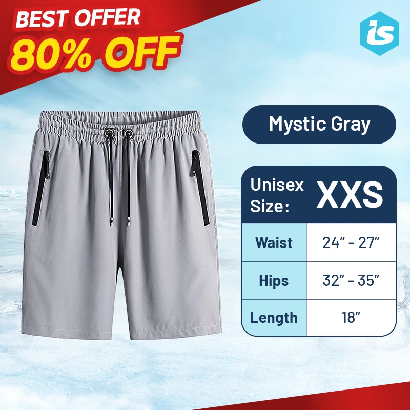 Icy Shorts - Last day 80% OFF - Unisex Ice Silk Stretch Quick-Dry Shorts