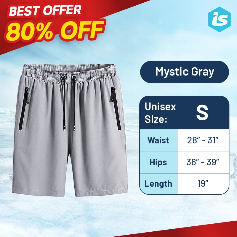 Icy Shorts - Last day 80% OFF - Unisex Ice Silk Stretch Quick-Dry Shorts