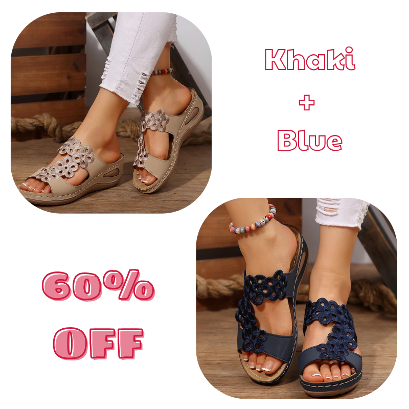 🔥 Women's Casual Breathable Wedge Sandals