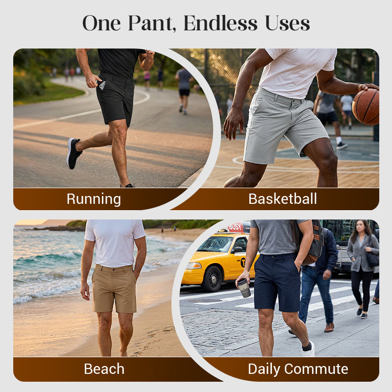 💎 50% OFF! 💎 Quick-Dry Athletic Shorts for Men – 4-Way Stretch, Moisture-Wicking & Perfect for Gym, Golf or Daily Wear
